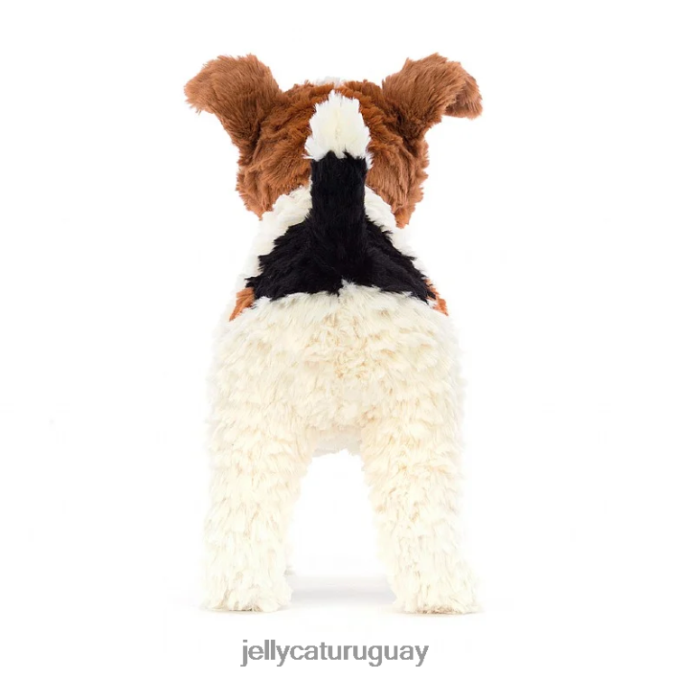 juguete Jellycat hector fox terrier marrón y blanco T88T62351