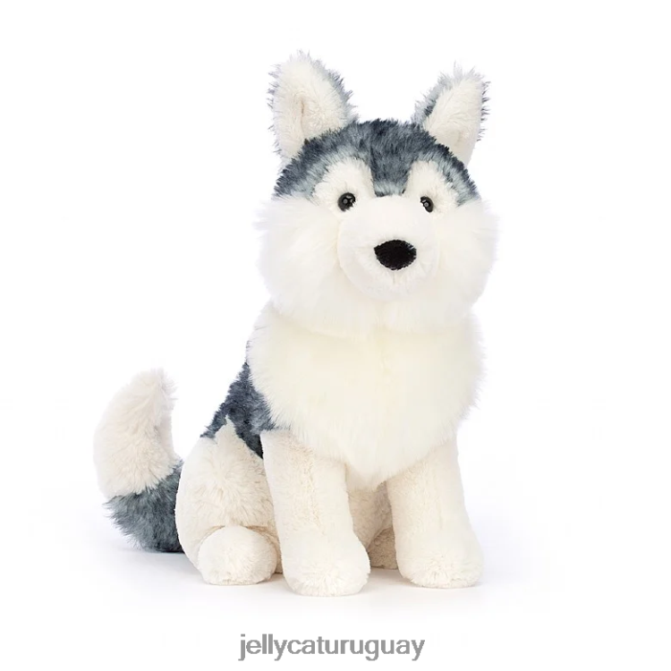 juguete Jellycat jackson husky gris y blanco T88T62632