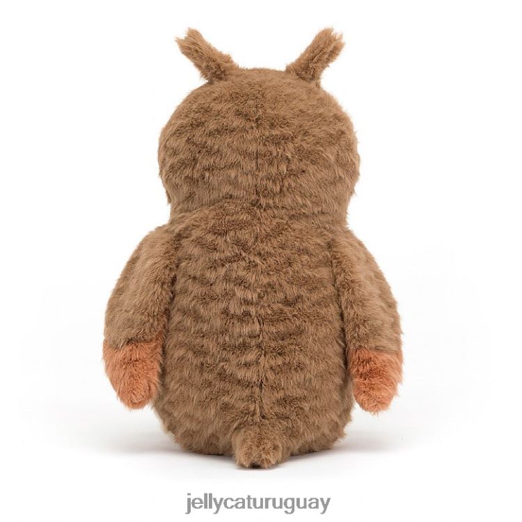 juguete Jellycat oakley búho marrón y blanco T88T62372