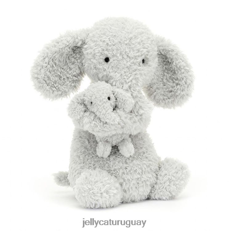 juguete Jellycat se acurruca elefante gris T88T62349
