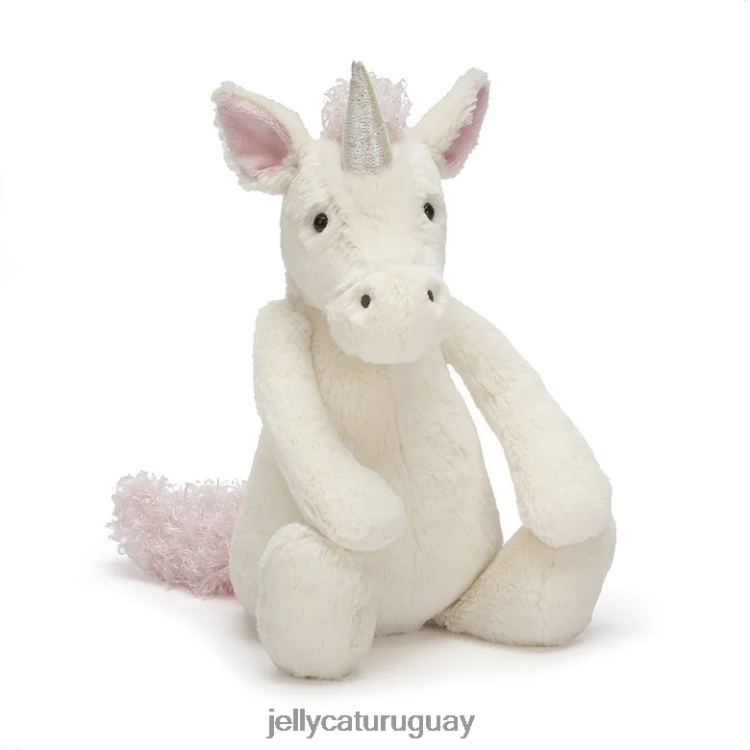 juguete Jellycat tímido unicornio blanco T88T62145