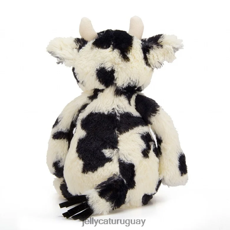 juguete Jellycat ternero tímido en blanco y negro T88T62607