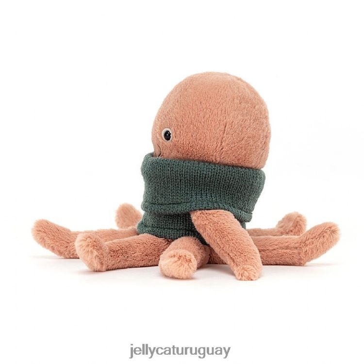 juguete Jellycat acogedor equipo pulpo albaricoque T88T62231
