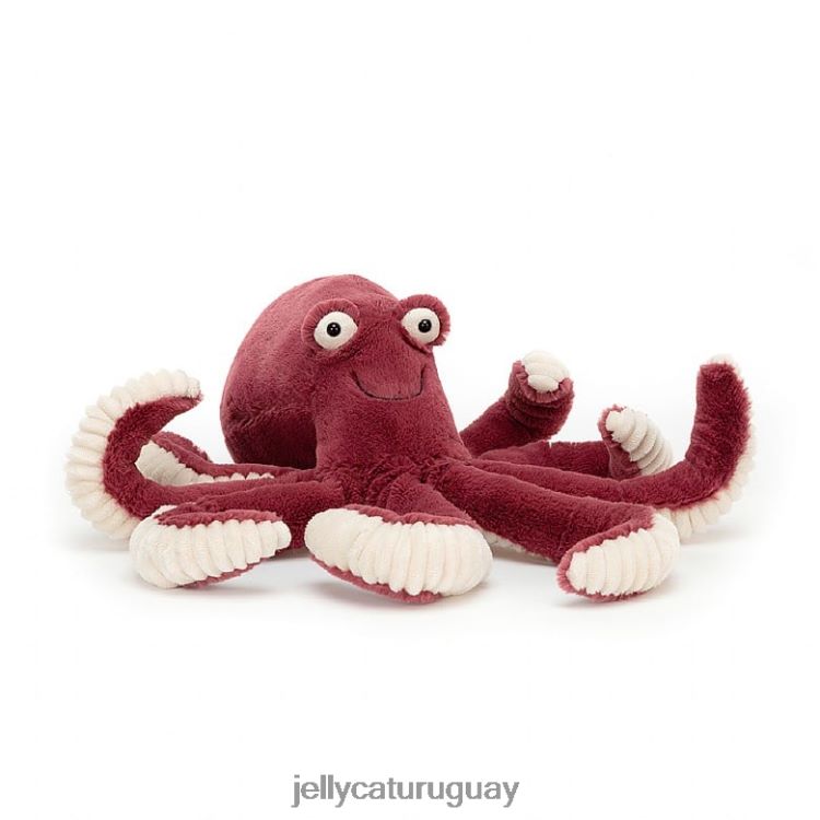 juguete Jellycat obbie pulpo rojo T88T62391