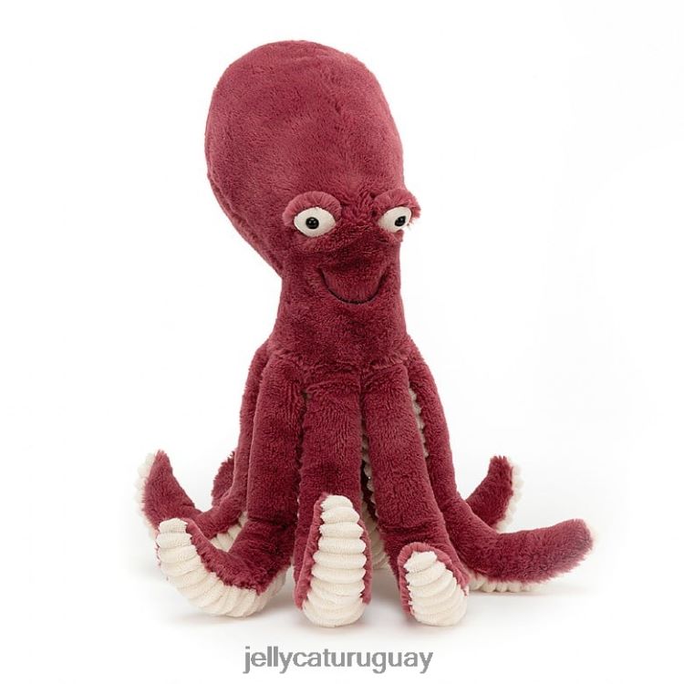 juguete Jellycat obbie pulpo rojo T88T62391