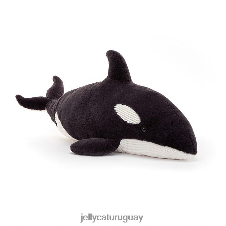juguete Jellycat ollivander la orca en blanco y negro T88T62405