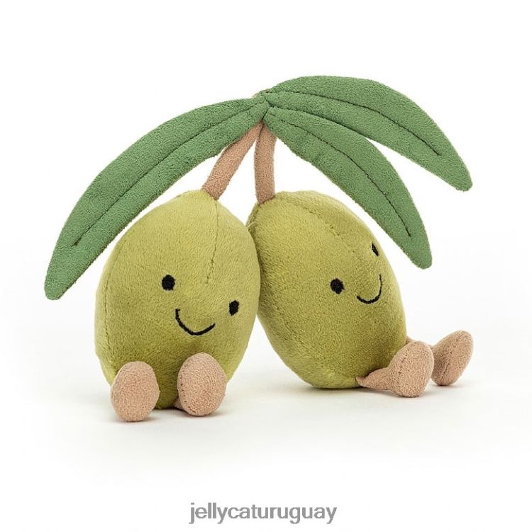 juguete Jellycat aceitunas verdes divertidas T88T62591