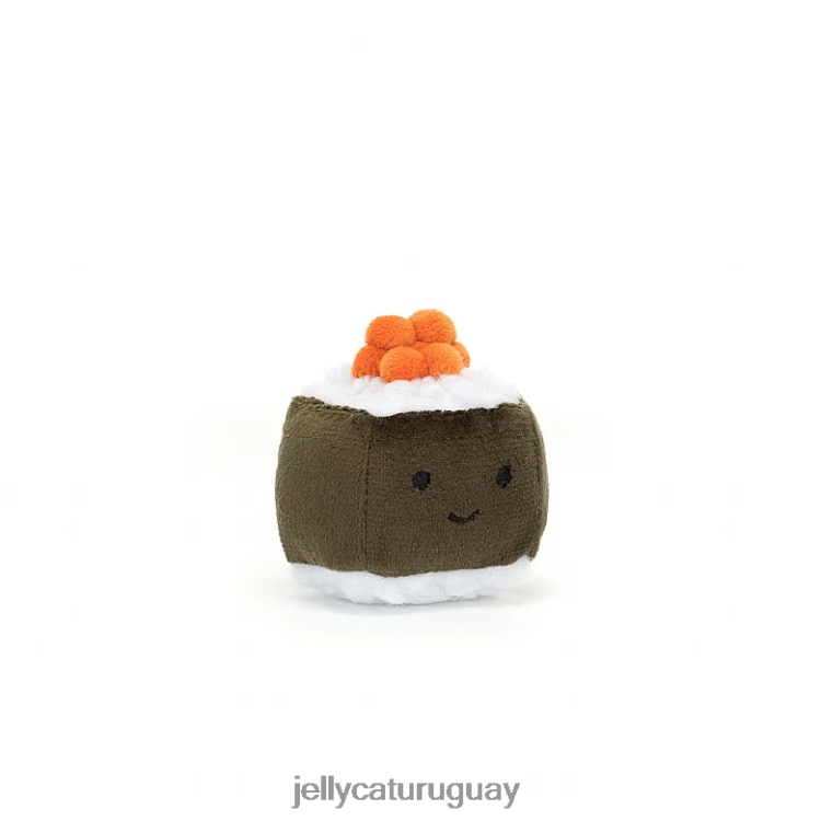juguete Jellycat atrevido sushi hosomaki verde oscuro T88T6273