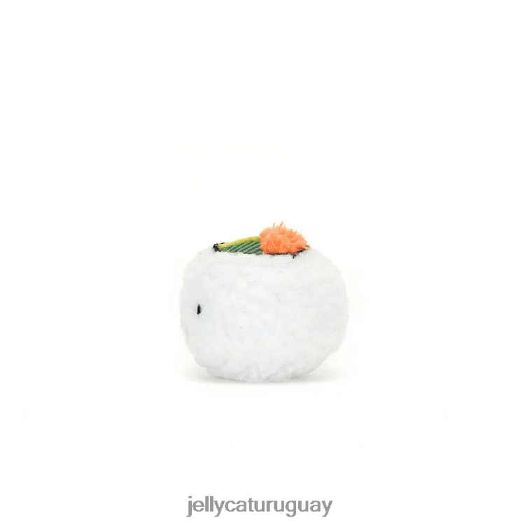 juguete Jellycat atrevido sushi nigiri rosa y blanco T88T62647
