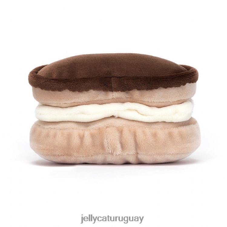 juguete Jellycat bonita pastelería eclair marrón T88T62133