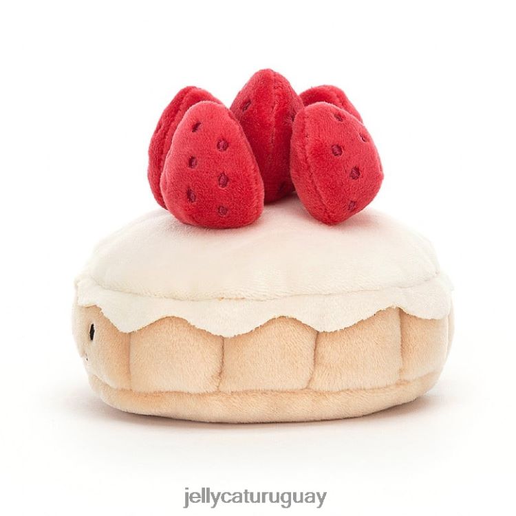 juguete Jellycat bonita pastelería tarta aux fraises multicolor T88T6226