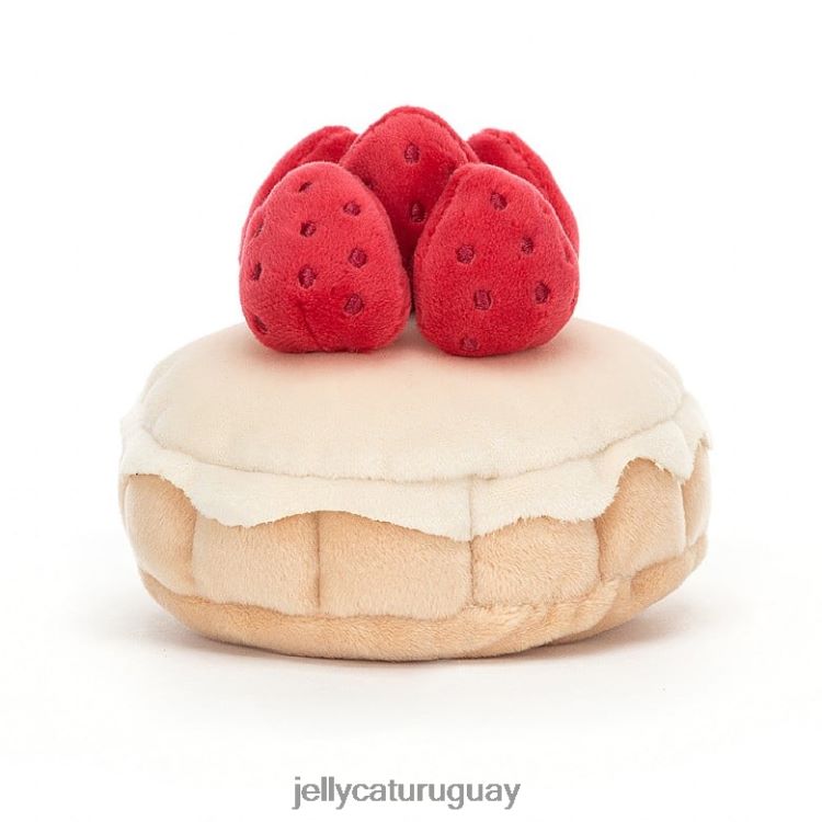 juguete Jellycat bonita pastelería tarta aux fraises multicolor T88T6226