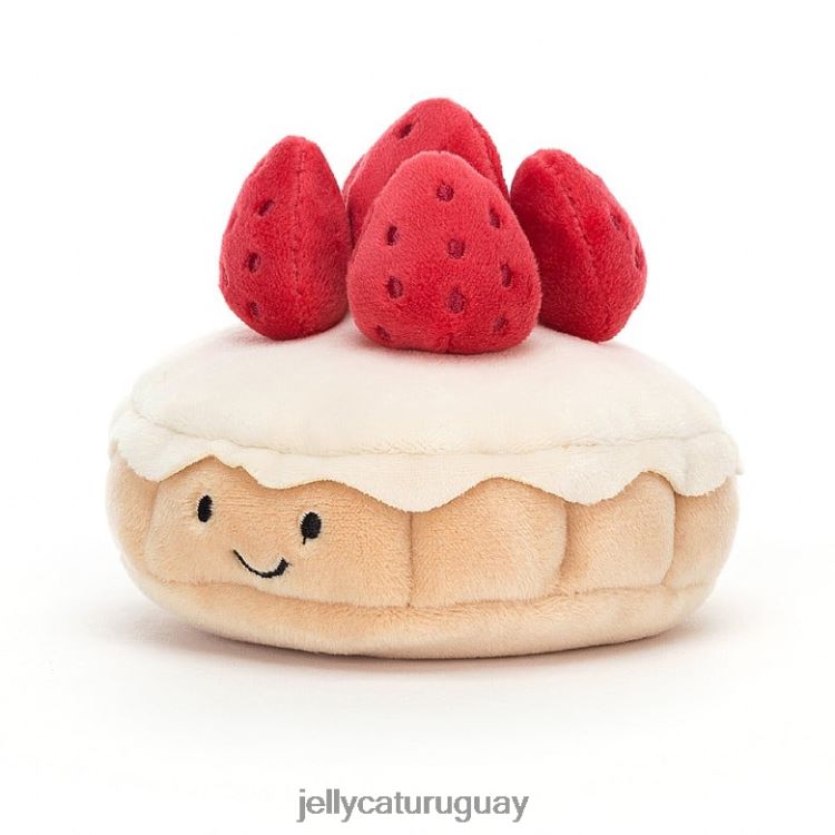 juguete Jellycat bonita pastelería tarta aux fraises multicolor T88T6226