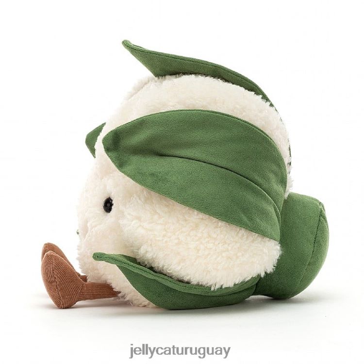 juguete Jellycat coliflor blanca divertida T88T62599