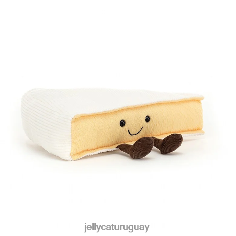 juguete Jellycat crema de brie divertida T88T6227
