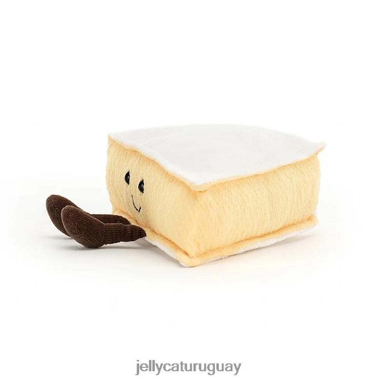 juguete Jellycat crema de brie divertida T88T6227