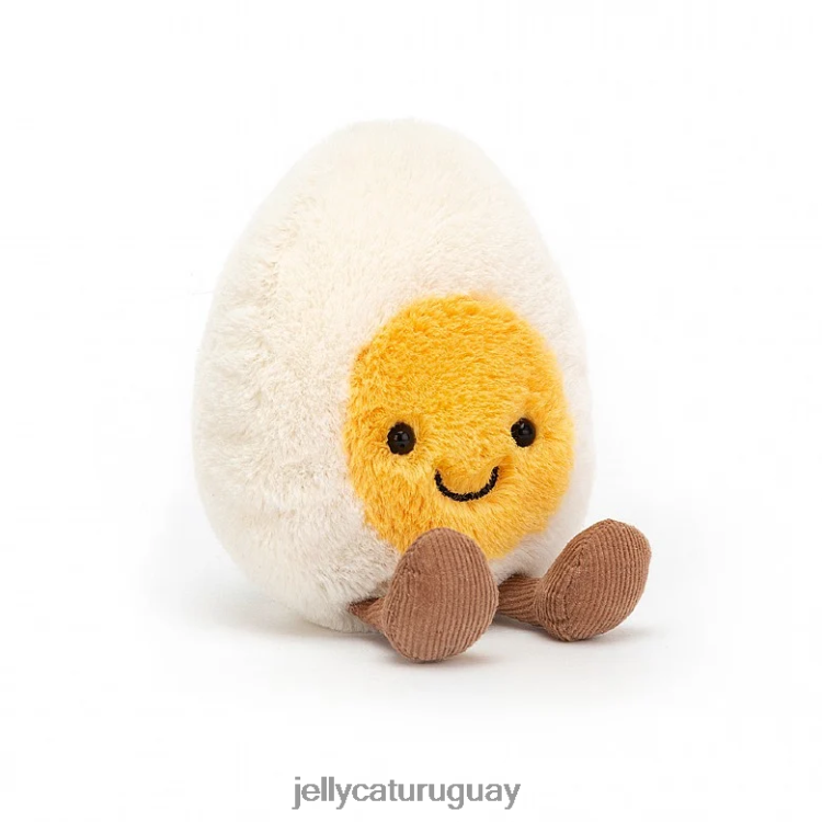 juguete Jellycat divertida crema de huevo cocido feliz T88T6223