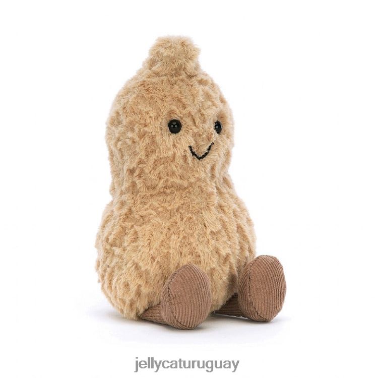 juguete Jellycat divertido marrón maní T88T62680