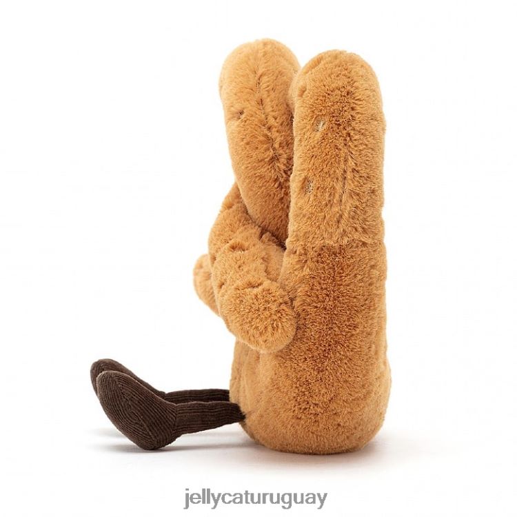 juguete Jellycat divertido pretzel beige T88T62589
