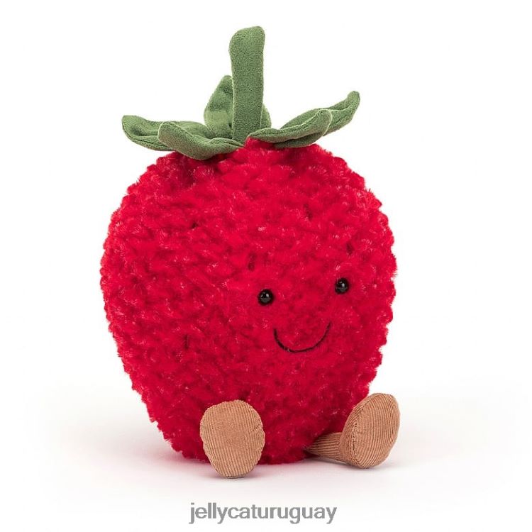 juguete Jellycat divertido rojo fresa T88T6244