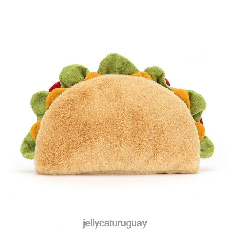 juguete Jellycat divertido taco beige T88T6257