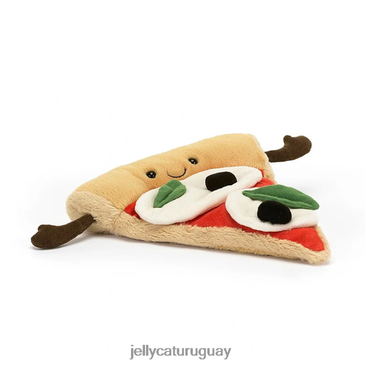 juguete Jellycat divertido trozo de pizza multicolor T88T62198