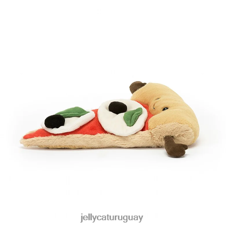 juguete Jellycat divertido trozo de pizza multicolor T88T62198