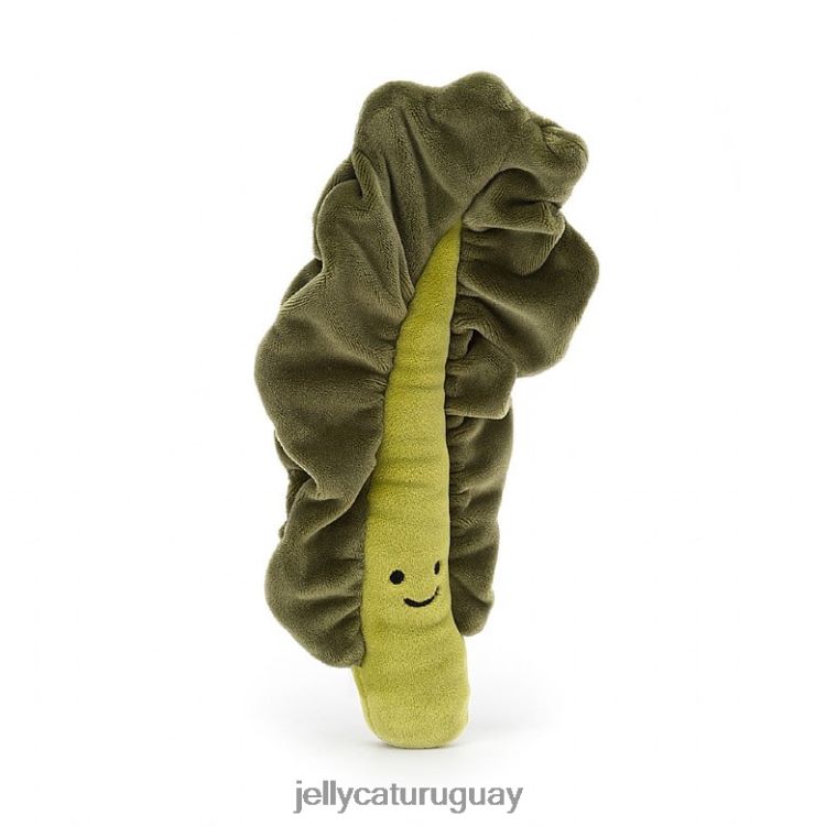 juguete Jellycat hoja de col rizada vegetal vivaz verde T88T62138