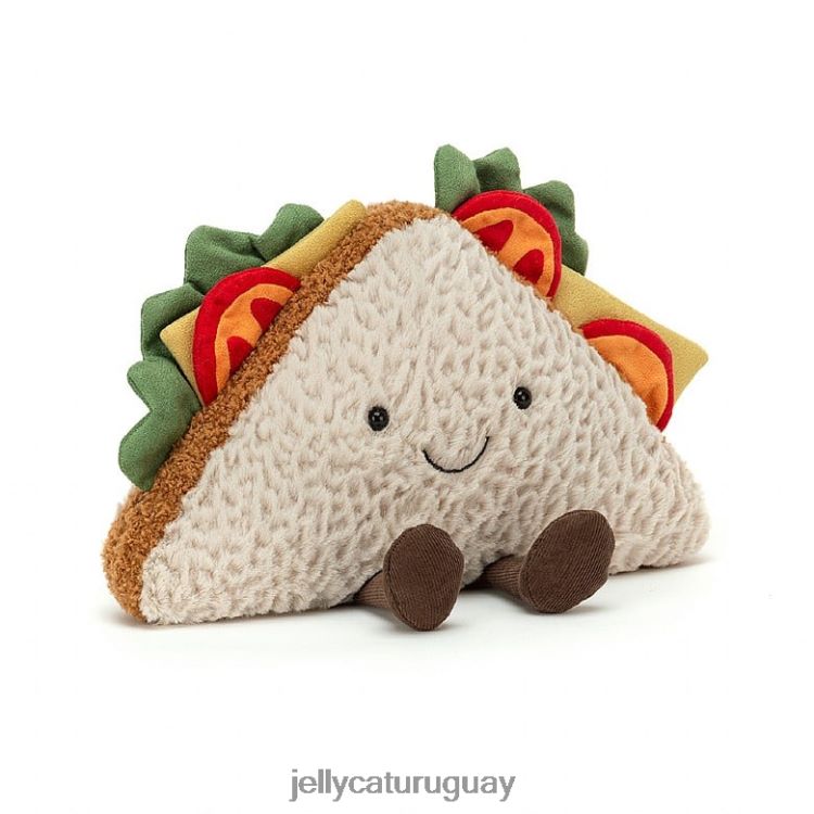 juguete Jellycat sándwich divertido beige T88T62164