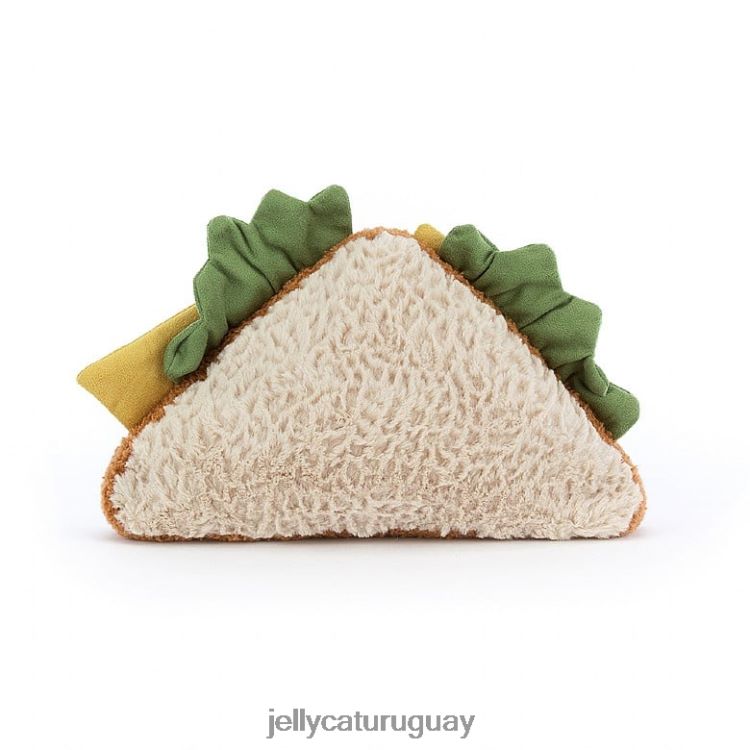 juguete Jellycat sándwich divertido beige T88T62164