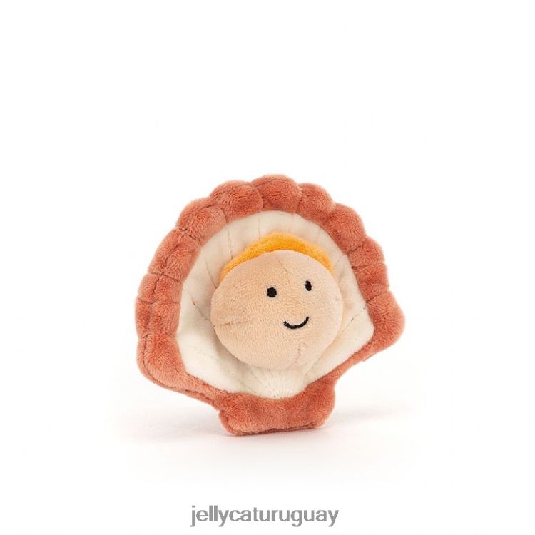 juguete Jellycat sensacional bronceado de vieira con marisco T88T6296