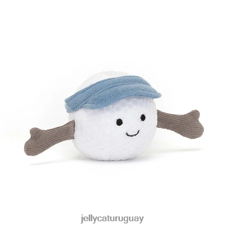 juguete Jellycat Crema para pelotas de golf deportivas divertidas. T88T6247