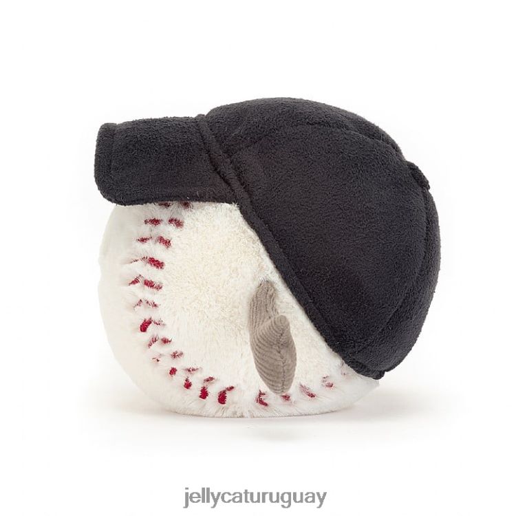 juguete Jellycat divertido deportes béisbol blanco T88T6276