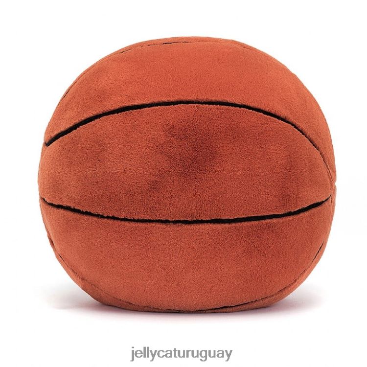 juguete Jellycat divertido deportes baloncesto naranja T88T62165