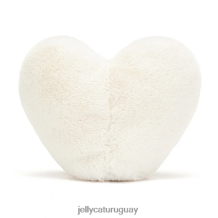 juguete Jellycat crema para el corazón divertida T88T62574