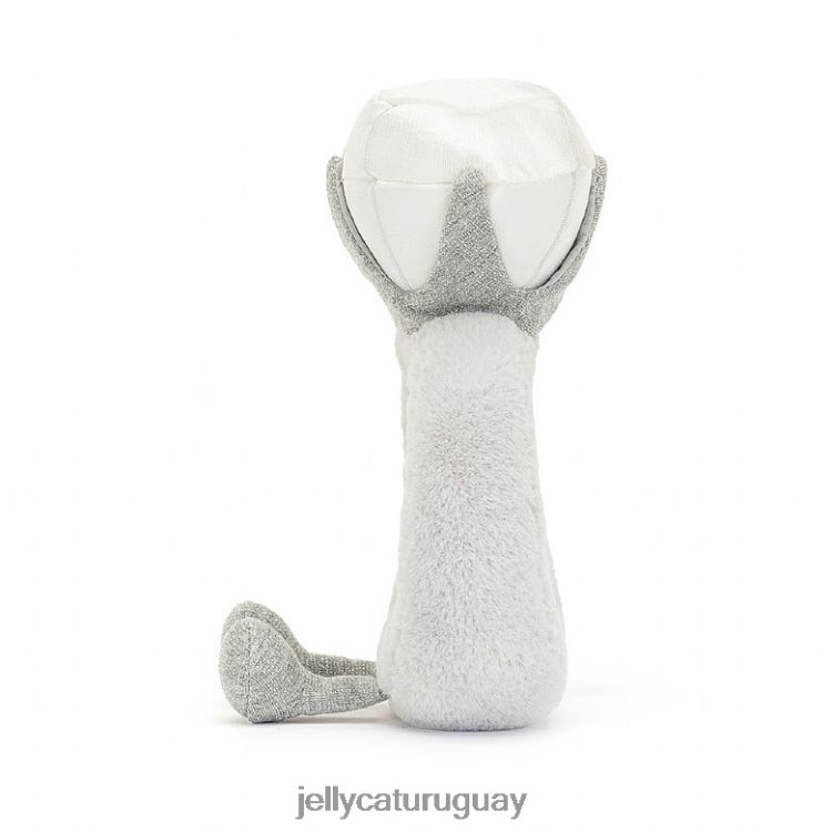 juguete Jellycat divertido anillo de diamantes gris T88T62530