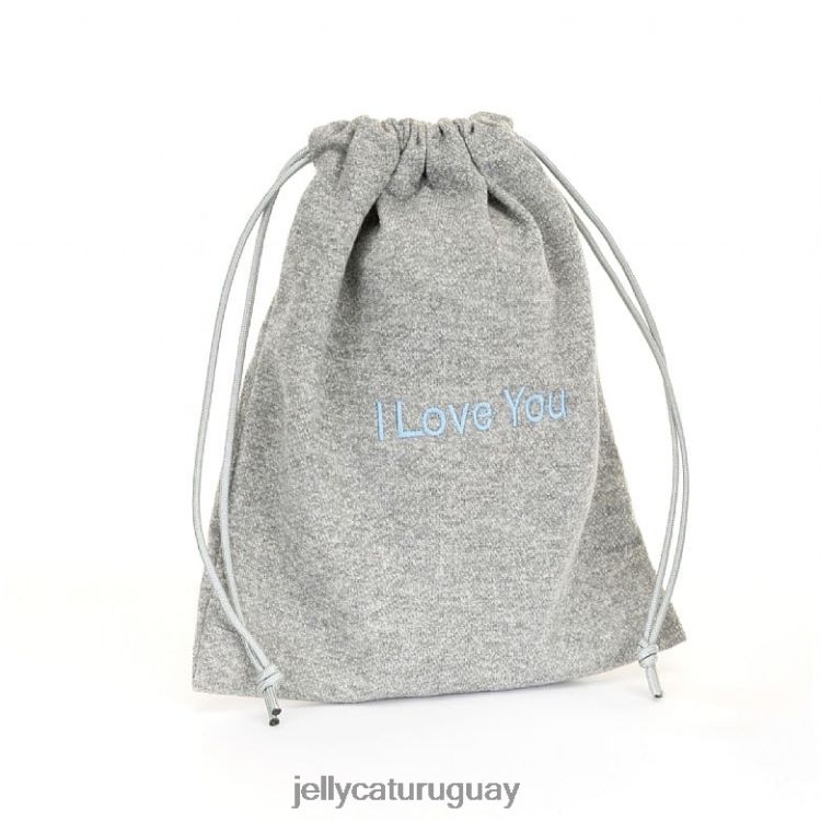 juguete Jellycat divertido anillo de diamantes gris T88T62535