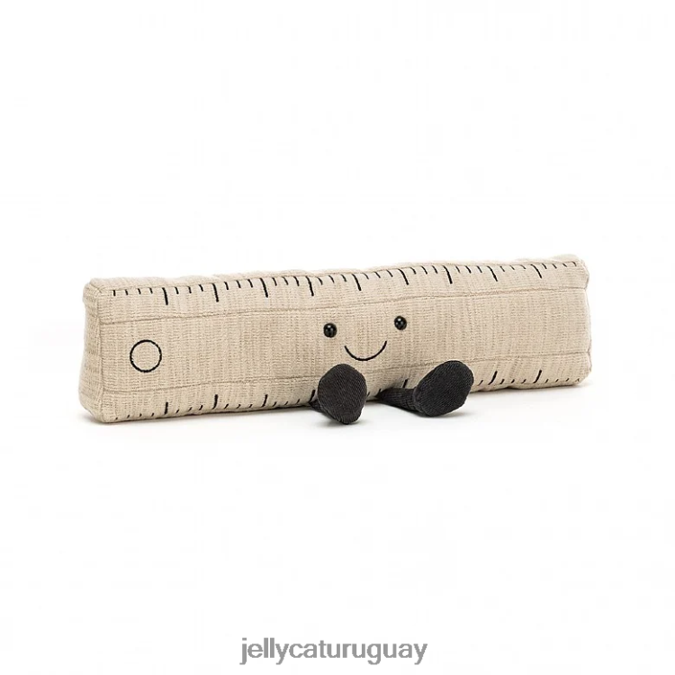 juguete Jellycat regla de papelería inteligente beige T88T62481