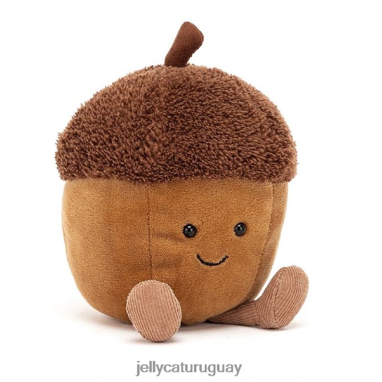 juguete Jellycat divertido bellota marrón T88T62575