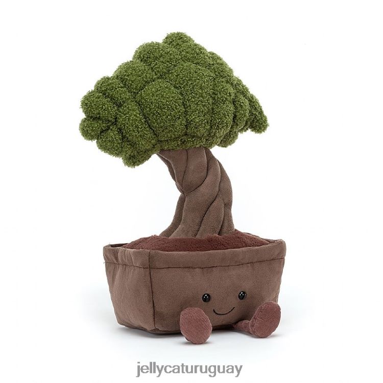 juguete Jellycat divertido árbol bonsái multicolor T88T62365