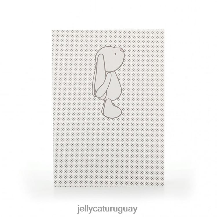 libro Jellycat Cuaderno A6 con manchas de conejito tímido beige T88T62738