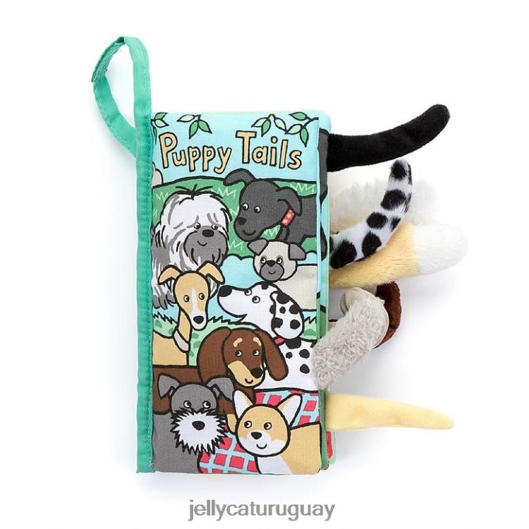 libro Jellycat Libro de actividades de Puppy Tails multicolor T88T62803