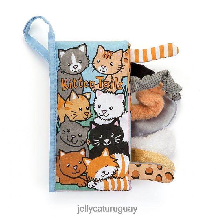 libro Jellycat cuaderno de actividades de colas de gatito multicolor T88T62739