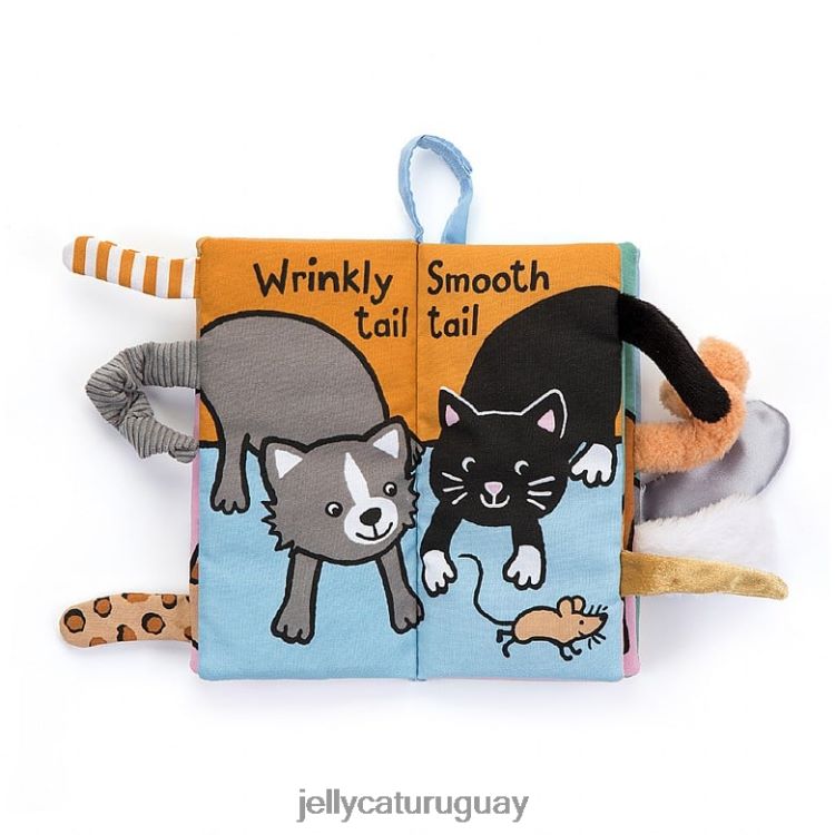 libro Jellycat cuaderno de actividades de colas de gatito multicolor T88T62739