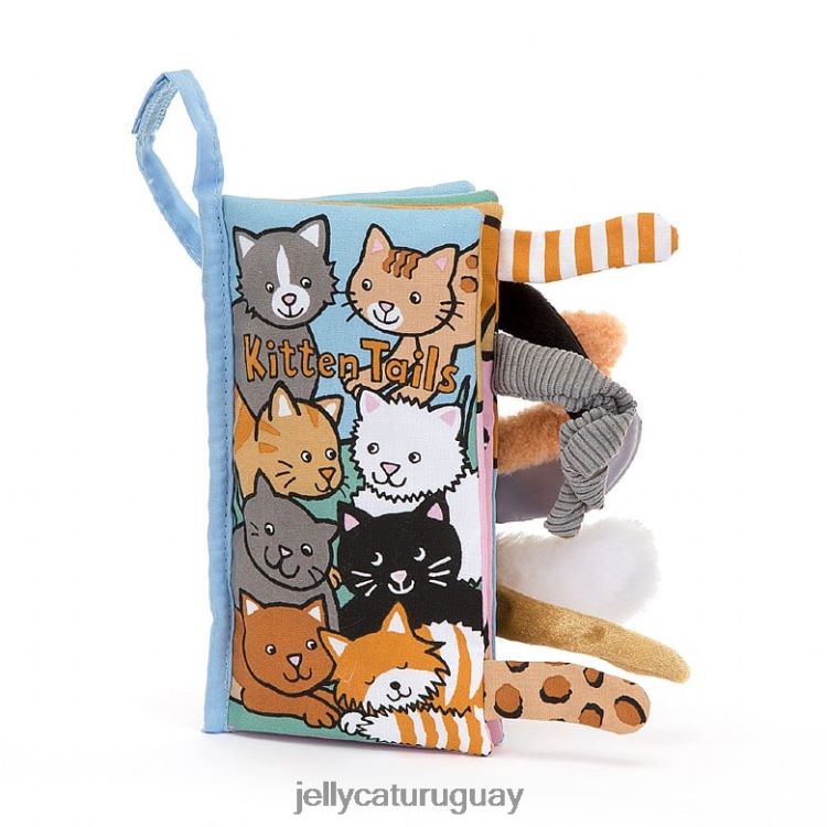 libro Jellycat cuaderno de actividades de colas de gatito multicolor T88T62739