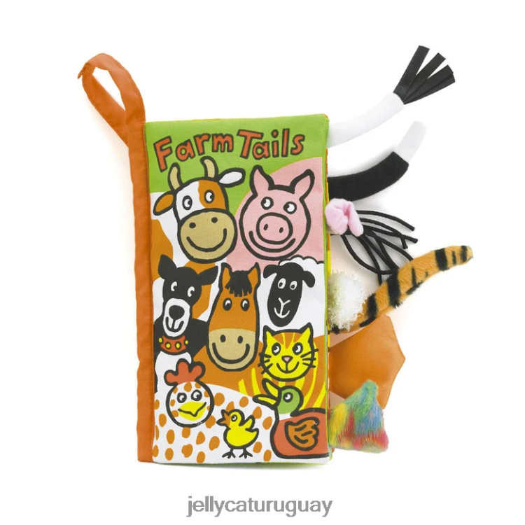 libro Jellycat libro de colas de granja multicolor T88T62757