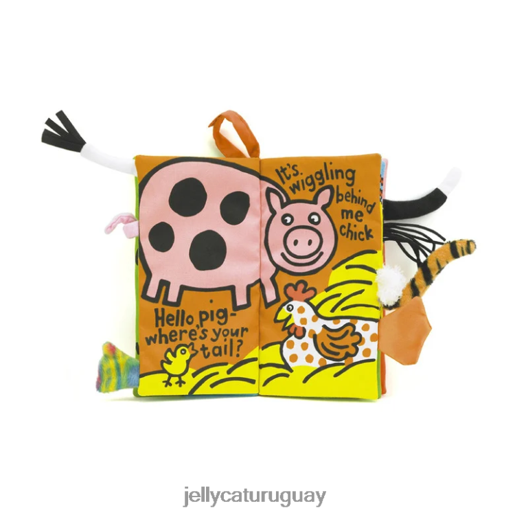 libro Jellycat libro de colas de granja multicolor T88T62757