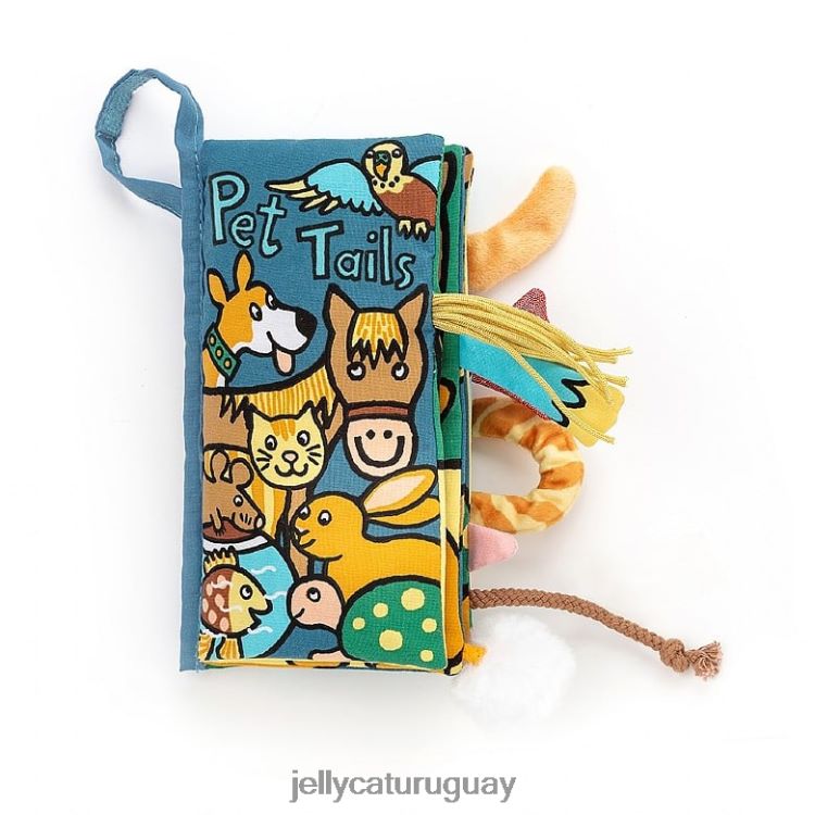 libro Jellycat libro de colas de mascotas multicolor T88T62731