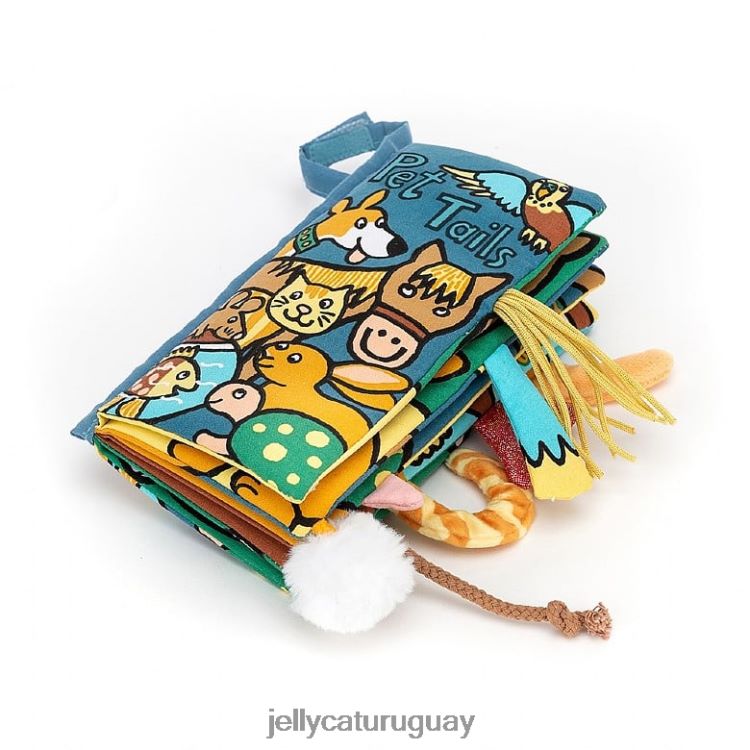 libro Jellycat libro de colas de mascotas multicolor T88T62731