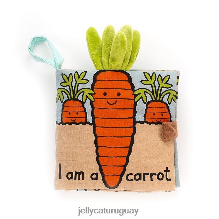 libro Jellycat libro de zanahorias multicolor T88T62772